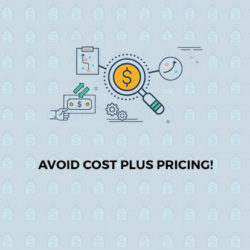 disadvantages of cost plus pricing