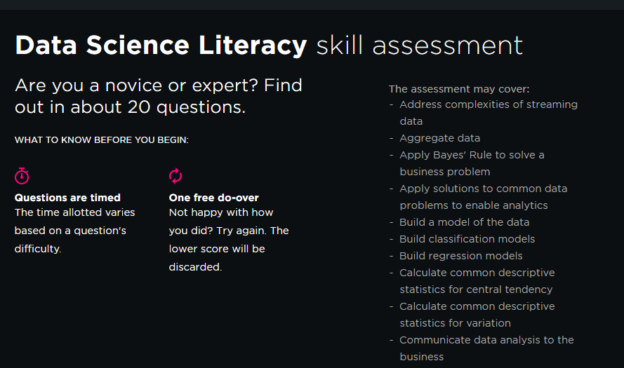 Pluralsight Review Skill Assessment