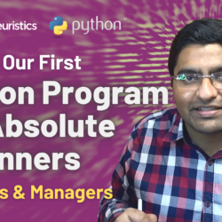 First Python Program for Beginners Thumbnail